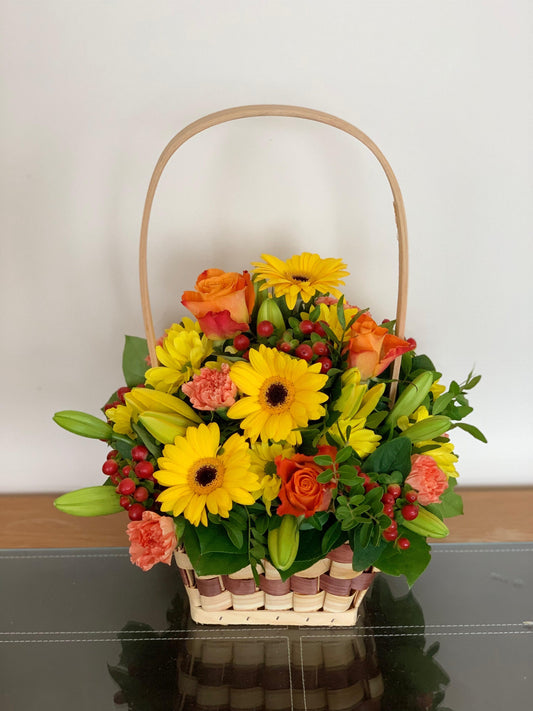 Autumn Basket Arrangement